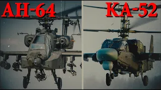 Trực Thăng Vũ Trang "KA52" vs "AH64" | Hai Hung Thần Tấn Công Mặt Đất "Alligator" & "Apache"