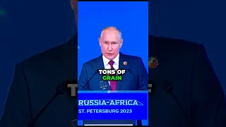 Putin Vows to Supply Six African Countries With Free Grain#short