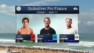 Quiksilver Pro France: Round One, Heat 11