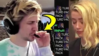 xQc smokes Amber Heard PACK (Johnny Depp WINS)