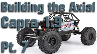 Building an Axial Capra 1.9 Unlimited Trail Buggy 4wd Crawler with Portal Axles - Pt. 7