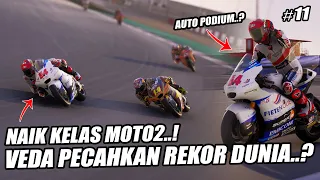 MotoGP™24❗DEBUT VEDA DI MOTO2 JADI ANCAMAN🔥SEMUA RIDER KETAR KETIR 😱❓#11 MotoGP™23 Tv Replay