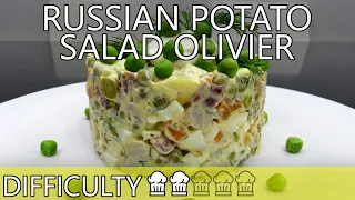 Russian Potato Salad Olivier | Salads