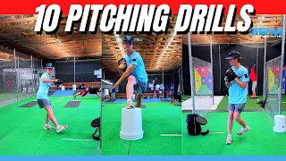 10 Baseball Pitching Drills For Ages 9 - 19