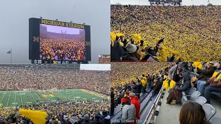 Michigan vs Ohio State 2021 - fan experience (Mr. Brightside, etc.)