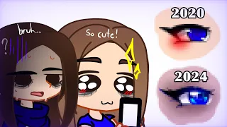 2020 vs 2024 ||Gacha club/Gacha life|| ||Trend/Meme||