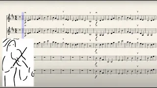 Appalachian Hymn Orchestra. Music Score for String Orchestra. Play Along. www.SashaViolin.com