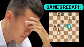 We just witnessed one of the GREATEST world championship chess attacks in living memory