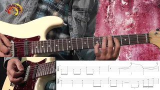 Skin o' My Teeth Guitar Solo Lesson by Megadeth - Part 1 - with Tabs