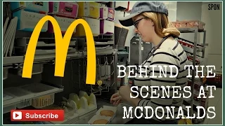 BEHIND THE SCENES AT MCDONALDS & MAKING MY OWN BIG MAC !! #MUMDAYS #SPON