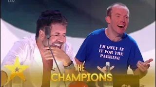 Lost Voice Guy: Disabled Comedian Cracks Everyone Up With Pure Laughter!| BGT: Champions