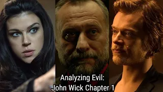 Analyzing Evil: Perkins, Viggo Tarasov, and Iosef Tarasov From John Wick Chapter 1