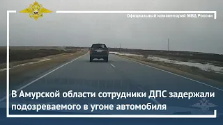 Ирина Волк: В Амурской области сотрудники ДПС задержали подозреваемого в угоне автомобиля