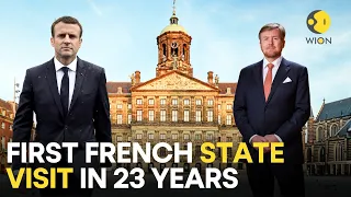 Macron in the Netherlands live: French President Emmanuel Macron visits the Netherlands | WION Live