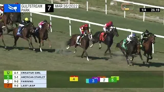 Gulfstream Park Carrera 7 (The Melody of Colors Stakes) - 26 de Marzo 2022