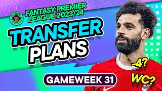 FPL GW31 TRANSFER PLANS | 8 FLAGS ⚠️ -4 or -8 Incoming 👀 | Fantasy Premier League Tips 2023/24