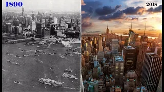 See how New York has been changing. Как менялся Нью Йорк.