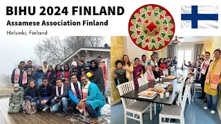Snowy Bihu 2024 in Finland | Assamese community in Finland