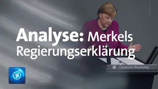 Georg Mascolo zu Angela Merkels Regierungserklärung in der Coronakrise