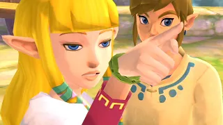 Zelda Skyward Sword HD Hero Mode Walkthrough Part 1 No Commentary Gameplay - Link's extra Hard Mode