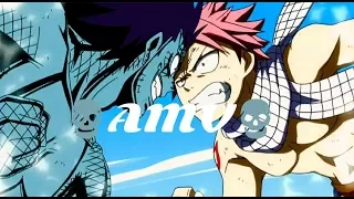 [AMV]: Natsu vs Gajeel {Save me} (full fight😱😱)HD