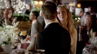 TVD 4x09 || Caroline distracts Klaus || Klaroline Scenes HD