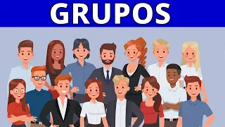 ¿Qué es un GRUPO y qué tipos hay?