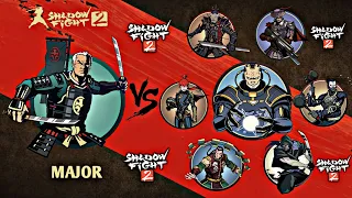 Shadow Fight 2 | Major vs Titan and Bodyguards