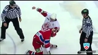 Веро VS Яблонски, раунд 2   KHL Fight  Verot VS Yablonski Round 2