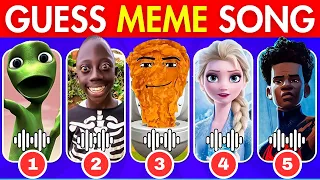 GUESS MEME & WHO'S SINGING🎤🎵🔥| Lay Lay, King Ferran,Salish Matter,MrBeast,Elsa,Tenge,Kung Fu Panda 4