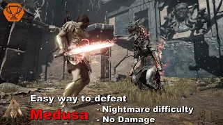 Assassin's Creed  Odyssey - Medusa boss fight - Nightmare difficulty - No damage