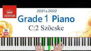 ABRSM 2021-2022 Grade 1, C:2. Szöcske ~ L. Papp. Piano exam piece. Szocske