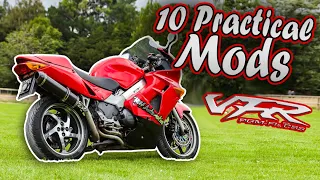 10 Best Motorcycle Mods VFR800