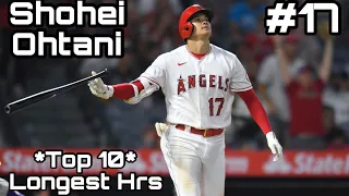 Shohei Ohtani Top 10 Longest Home Runs