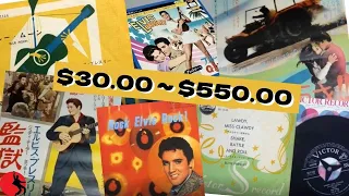 Elvis Presley Auctions in Japan: Vinyl Records, CDs, 8mm Film, Posters and more