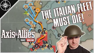 German Naval Strategy is OP!?!? | Axis & Allies 1942 Online | Allies Full Match