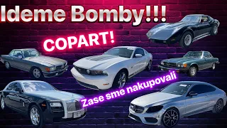 Bol som znova na COPART! Tento týždeň sme nakúpili kopec áut!