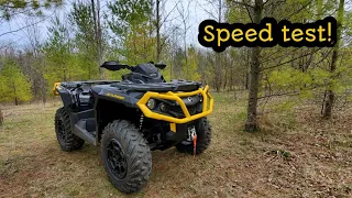 Crazy fast |0 to 60 | 2022 atv can-am