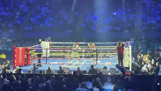 Vasiliy Lomachenko VS George Kambosos Jr Round 11 TKO - Crowd View