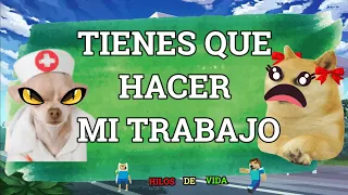 Abro Hilo -  ENFERMERA CON DERECHO QUIERE QUE HAGA SU TRABAJO!!! / Hilos por Cheems # 25