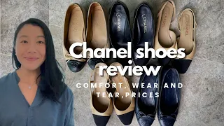 CHANEL SHOES COLLECTION & REVIEW | ballet flats, slingbacks