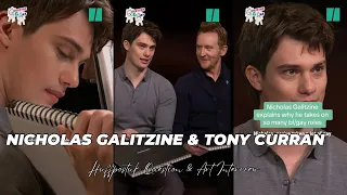 Nicholas Galitzine & Tony Curran Question & Art Interview with Huffpostuk (Drawings Reveal at End)