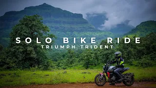 Mumbai to Malshej Ghat Bike Ride | Triumph Trident | 50K | Daily Observations India #57 2021 | EP 03