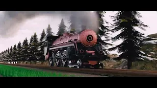 Endless Engines Challenge - Train 3d Animation