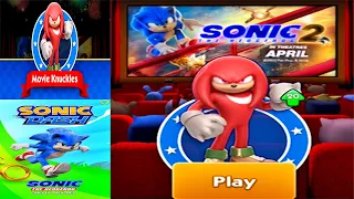 Sonic Dash - Movie Knuckles Runner - All 52 Characters Unlocked Android Gameplay