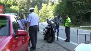 Policejní akce na Blanensku zaměřená na motorkáře