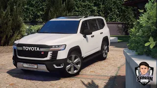 Gta 5 Pakistan | Toyota Land Cruiser GR Sports 2022 | Original Interior