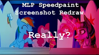 MLP SPEEDPAINT - Really? - Screenshot Redraw