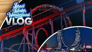 Riding Crazy Carnival Rides at Lusail Winter Wonderland in Qatar! Coastin' the Desert Ep. 16