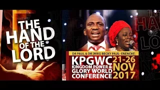 THE HAND OF THE LORD & THE VOICE OF THE LORD#KPGWC2017 DAY 3 MORNING SESSION-23-11-2017